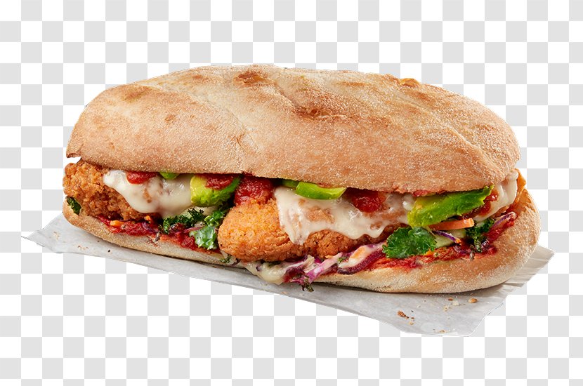 Hamburger Fast Food Submarine Sandwich Pizza Breakfast - Mediterranean - Crispy Chicken Transparent PNG