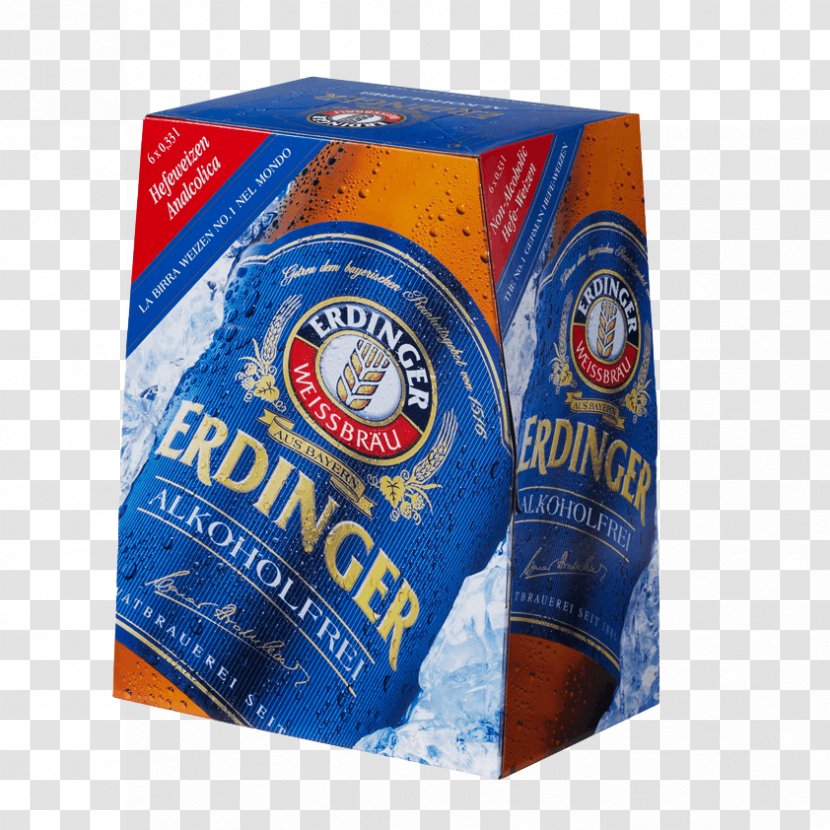 Wheat Beer Erdinger Weissbier - 6 Pack, 12 Fl Oz Bottles ProductBeer Transparent PNG