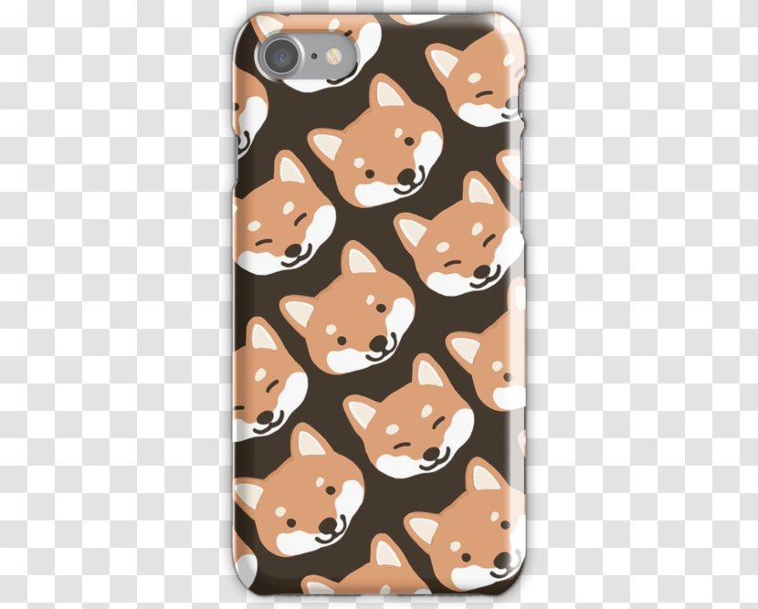 Shiba Inu Akita Samoyed Dog Apple IPhone 8 Plus Puppy - Cartoon Transparent PNG