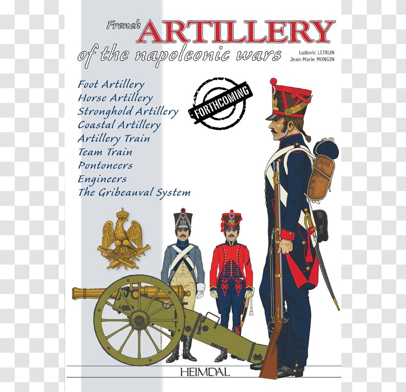 First French Empire Napoleonic Wars Era Artillery Imperial Guard - Uniform Transparent PNG
