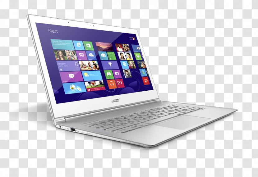 Laptop Intel Ultrabook Aspire S7-392 Acer - Multimedia - Laptops Transparent PNG