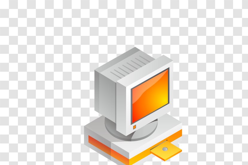 Laptop Desktop Computer - Monitor - Cartoon Computers Transparent PNG