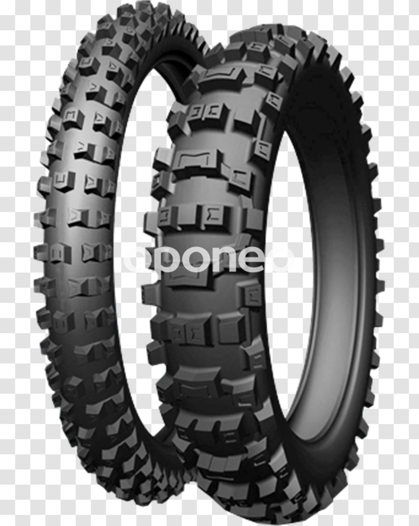 Motorcycle Tires Michelin Tread - Enduro Transparent PNG