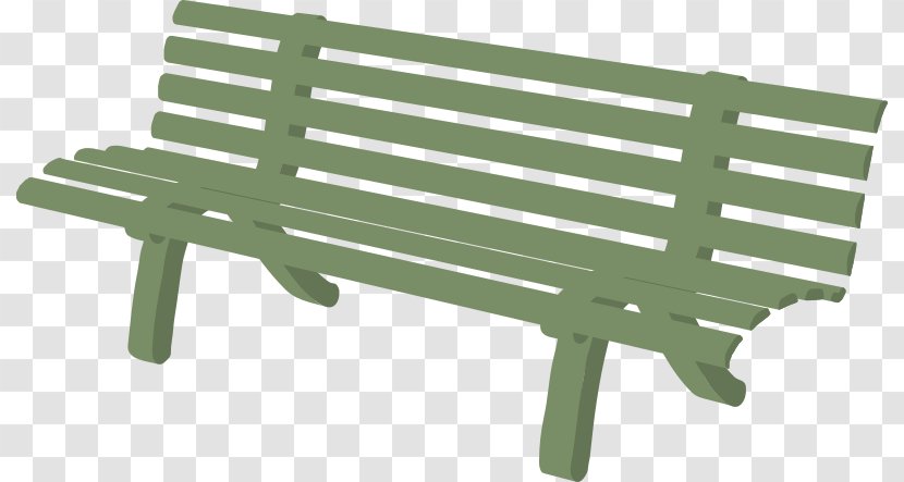 Bench Clip Art - Seat - Green Garden Cliparts Transparent PNG
