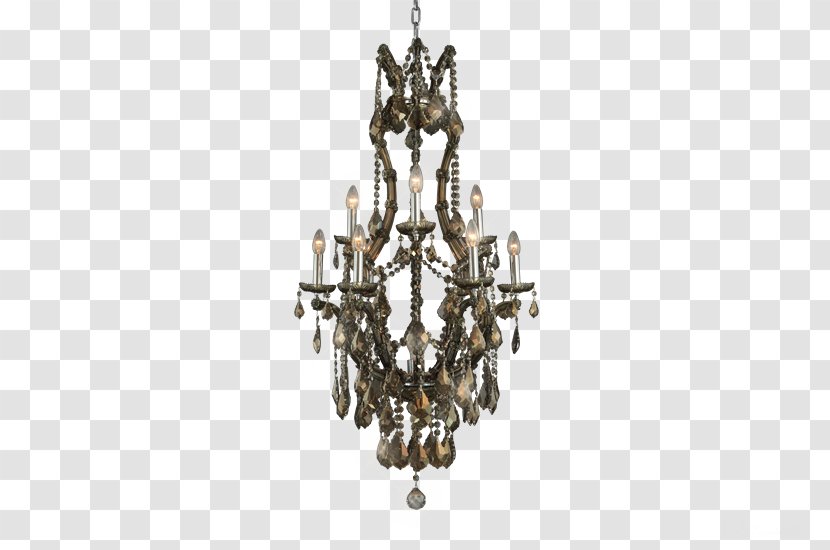 Chandelier Electric Home Electricity Lighting Light Fixture - Crystal Chandeliers Transparent PNG