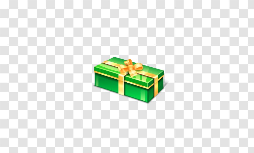 Gift Box Green Icon - Ico Transparent PNG