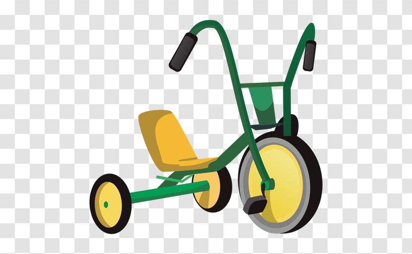 Drawing Tricycle Cartoon - Automotive Design - Toys Vector Transparent PNG