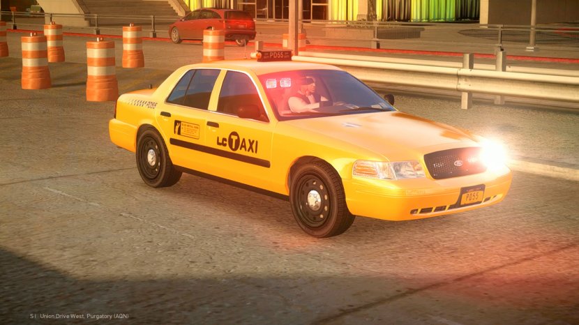 Ford Crown Victoria Police Interceptor Taxi Car New York City ...