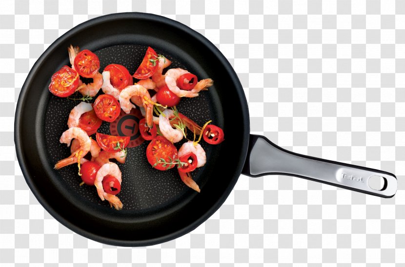 Frying Pan Tefal Non-stick Surface Cookware Tableware - Fish - Wok Transparent PNG