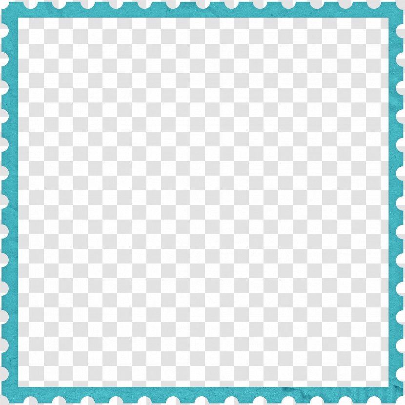 Blue Picture Frame - Area - Pretty Transparent PNG
