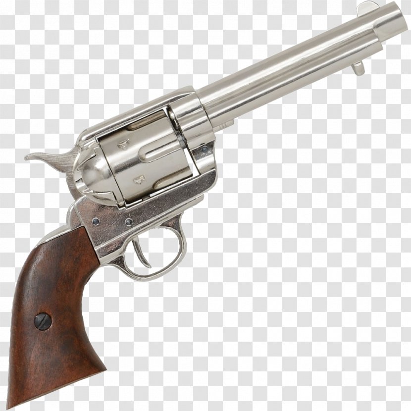 Revolver Colt Single Action Army .45 Colt's Manufacturing Company Trigger - 45 Transparent PNG