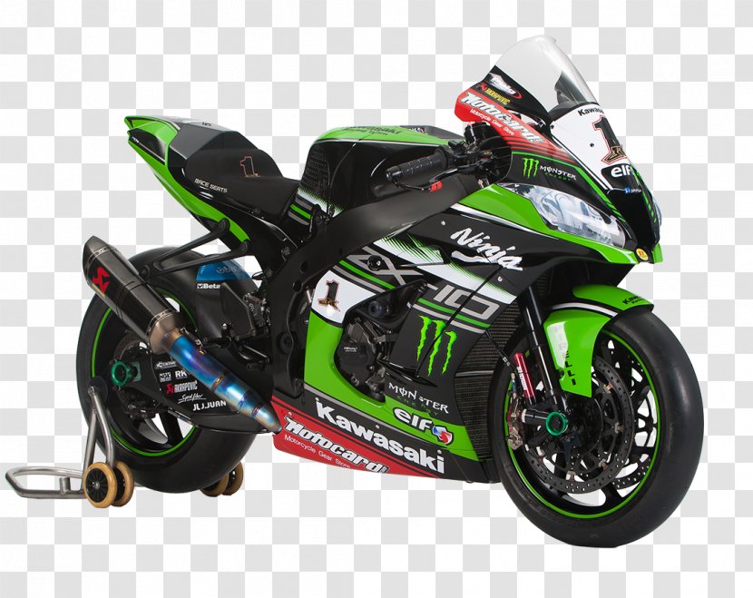 2017 FIM Superbike World Championship 2018 British Kawasaki Ninja ZX-10R Motorcycle - Road Racing Transparent PNG