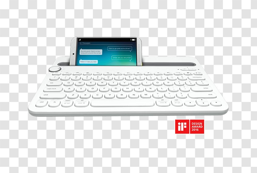 Computer Keyboard Laptop Mouse Logitech Multi-Device K480 - Touchpad Transparent PNG