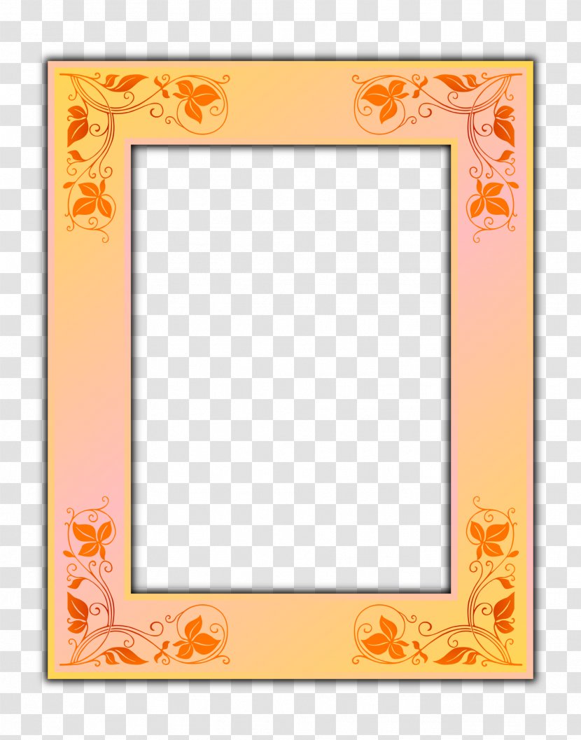 Mirror Picture Frames Glass Mosaic - Rectangle Border Transparent PNG