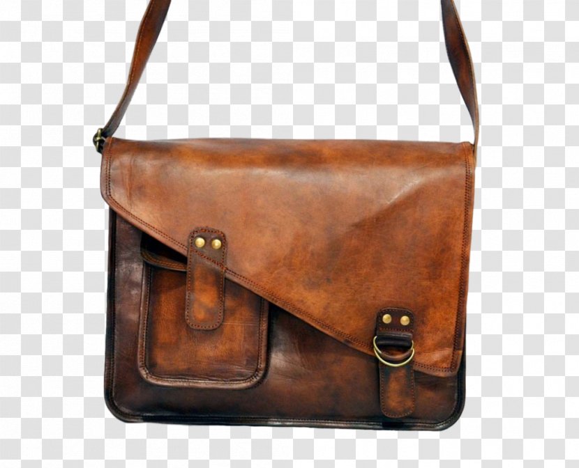 Messenger Bags Leather Handbag Briefcase - Women Bag Transparent PNG
