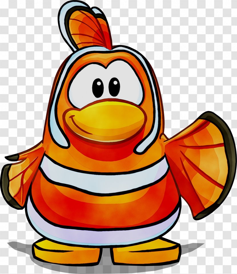 Marlin Club Penguin Island Finding Nemo - Pixar - Yellow Transparent PNG