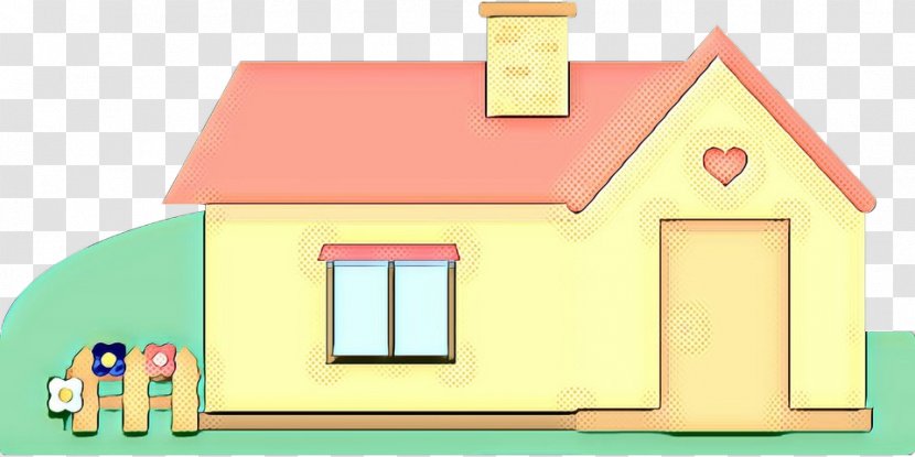 Dollhouse Facade Product Design Line - Cottage - Roof Transparent PNG