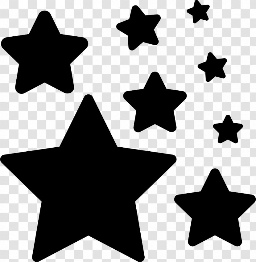 Silhouette Drawing Clip Art - Fivepointed Star Transparent PNG