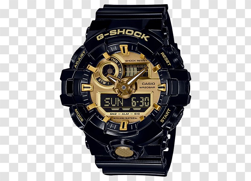 G-Shock GA-710 Shock-resistant Watch Casio - Gshock Ga700 Transparent PNG
