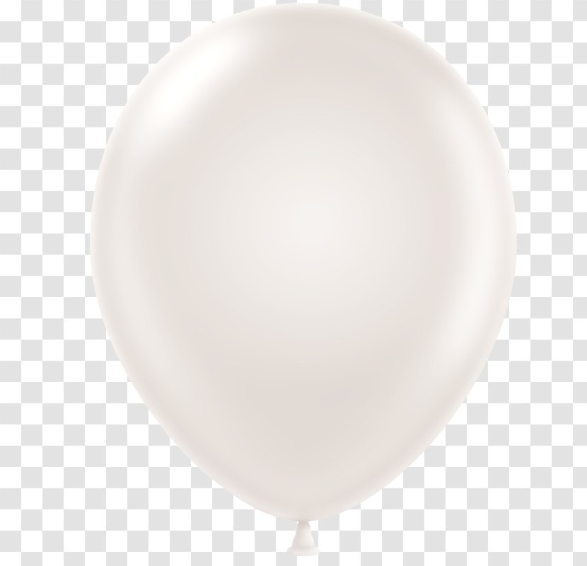 Toy Balloon White Blue Plastic - Pearl Balloons Transparent PNG
