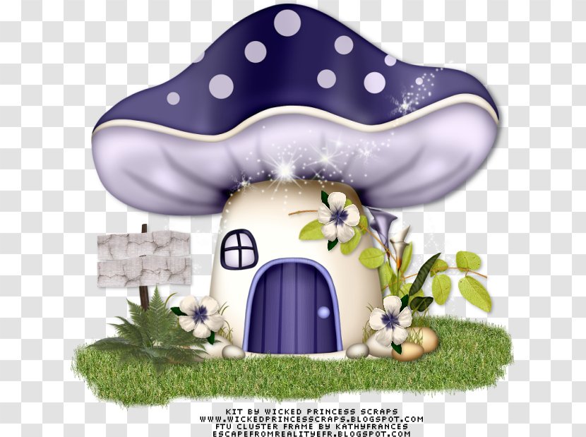 Mushroom Fairy Clip Art - Royaltyfree - House Transparent PNG