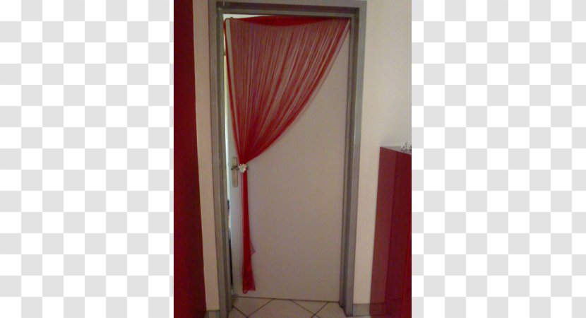 Curtain & Drape Rails Door Window Covering - Rideau Rouge Transparent PNG