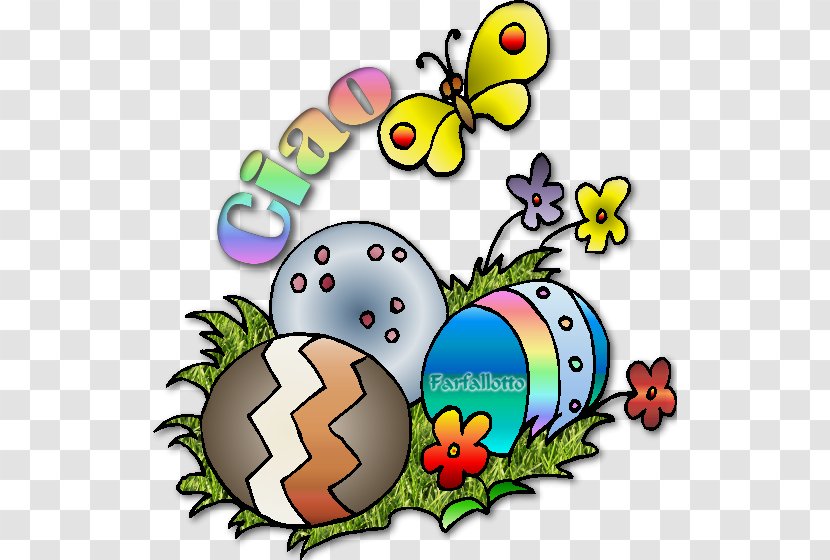 Easter Egg Clip Art Flower Product - Ciao Frame Transparent PNG