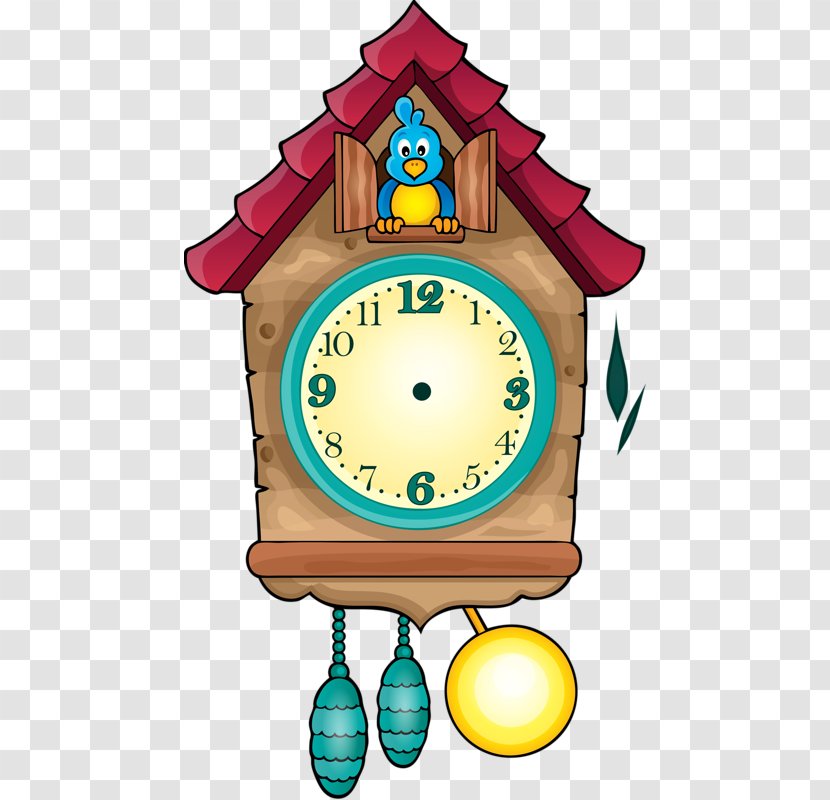 Cuckoo Clock Clip Art Floor & Grandfather Clocks Pendulum - Wall Transparent PNG