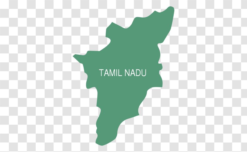 Chennai States And Territories Of India Outline Tamil Nadu - Map Transparent PNG