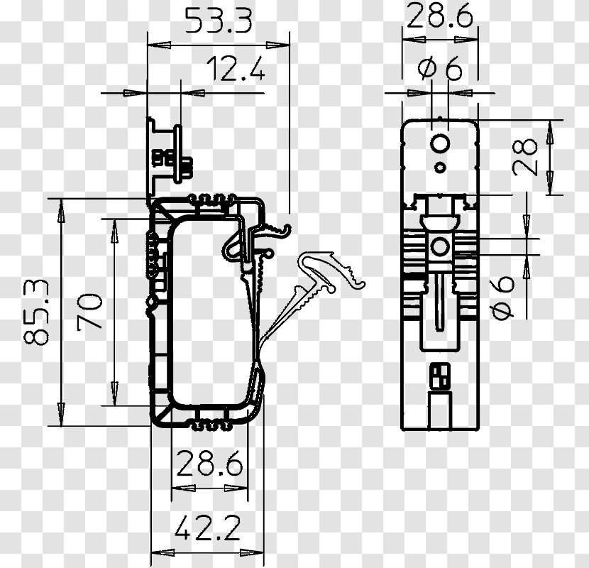 OBO BETTERMANN Hungary Kft. Wall Floor Plan Structure Color - Ceiling - Leaflet Transparent PNG