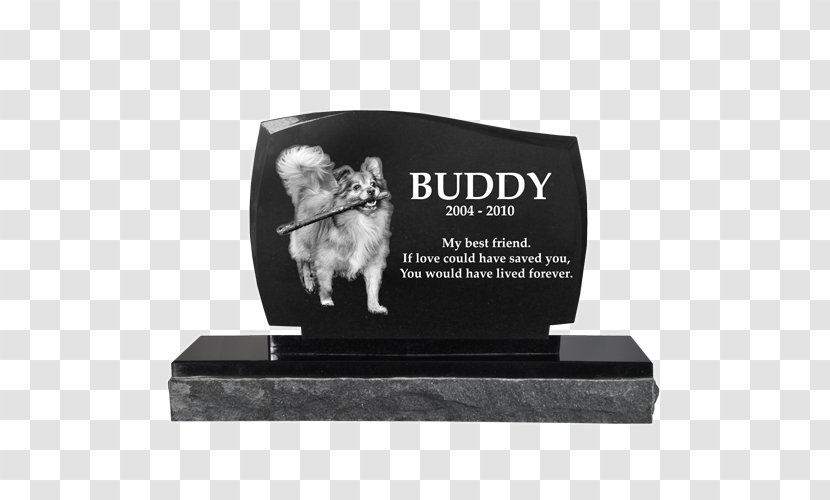 Headstone Dog Memorial Commemorative Plaque Urn - Bestattungsurne Transparent PNG