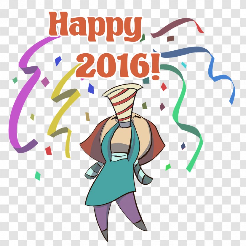 Clip Art - Artwork - Happy New Year Transparent PNG