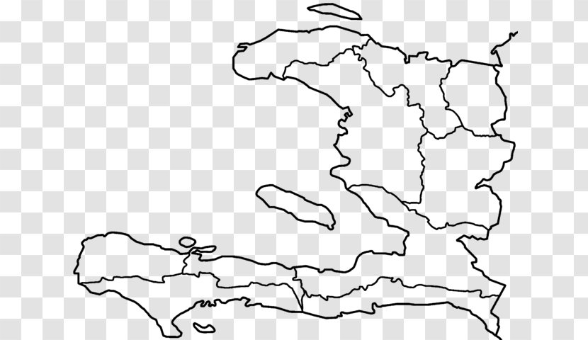 Nord-Est Departments Of Haiti Haitian Creole Gonaïves Flag - Blank Map Transparent PNG