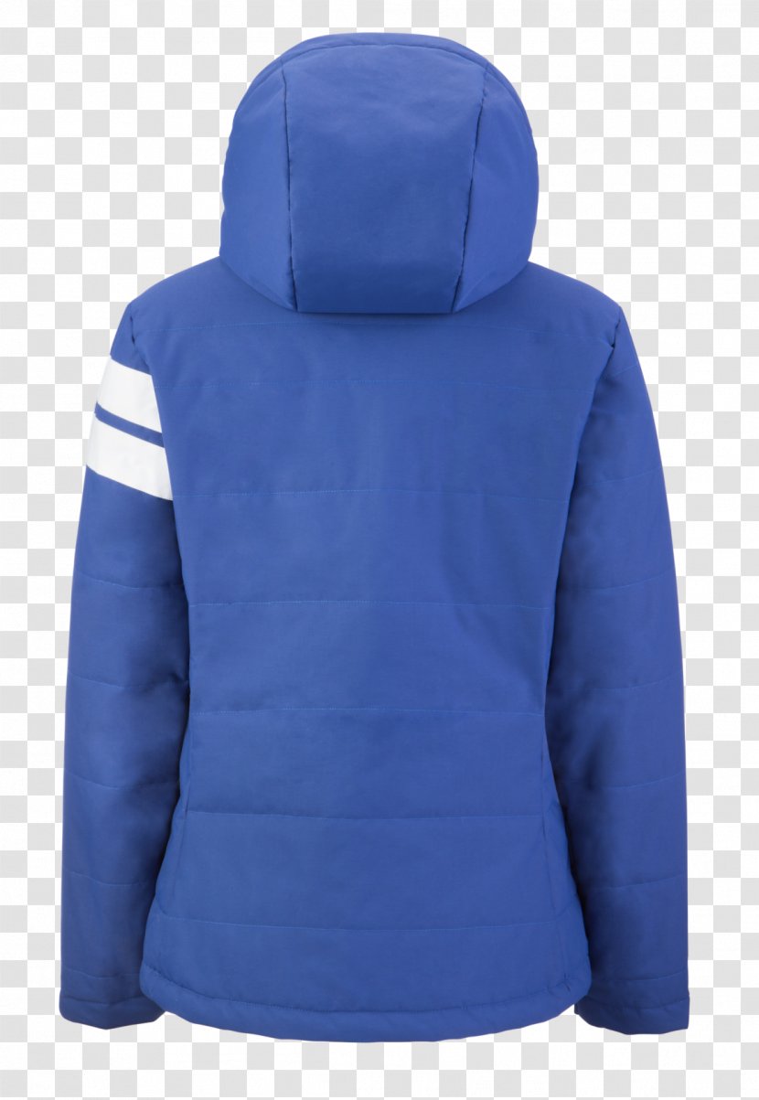 Hoodie Polar Fleece Bluza Jacket - Outerwear - Blue With Hood For Women Transparent PNG