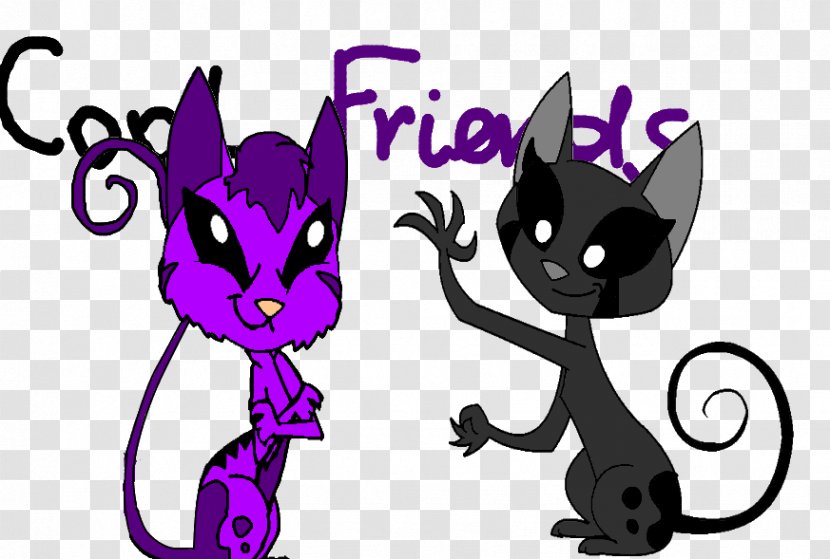 Whiskers Kitten Cat Dog - Heart - Friends Forever Transparent PNG