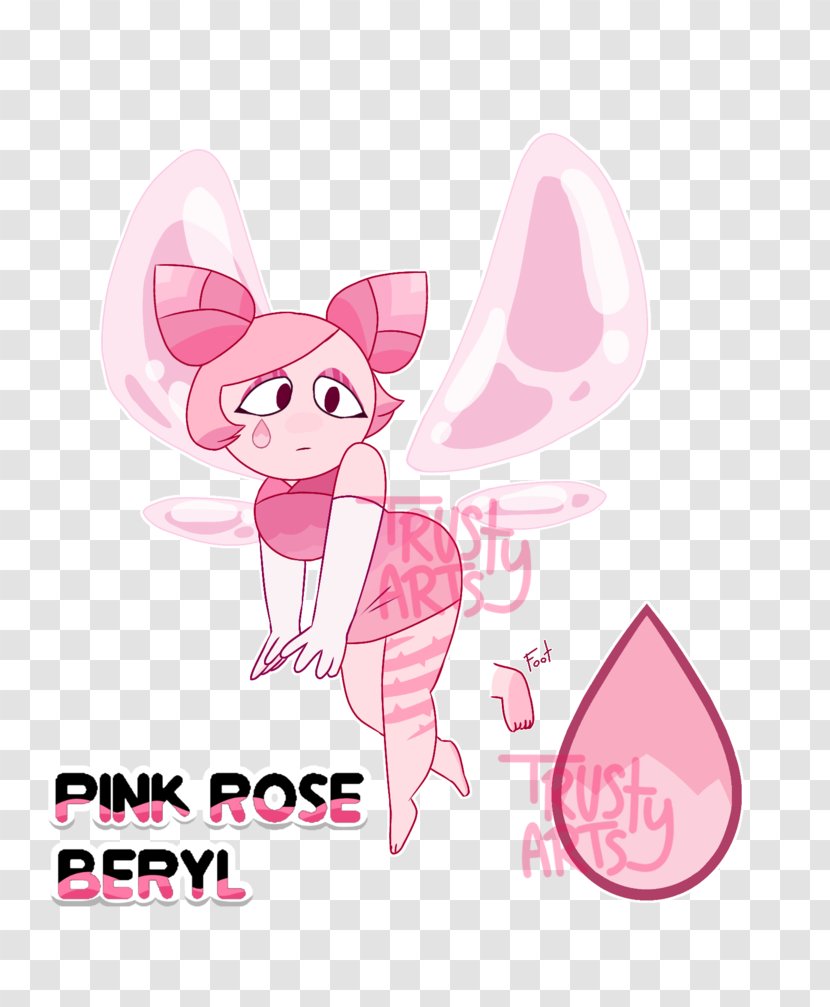 Rose Quartz Pink Beryl - Cartoon Transparent PNG