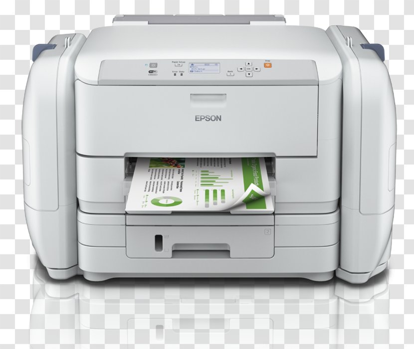 Laser Printing Inkjet Printer Epson - Green Transparent PNG