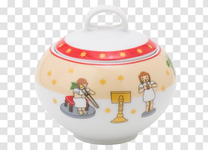 Sugar Bowl Kahla Aronda Erzgebirge Porcelain Tableware - Pourable Container Transparent PNG