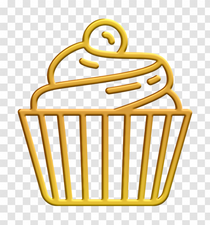 Bakery Icon Dessert Icon Cupcake Icon Transparent PNG