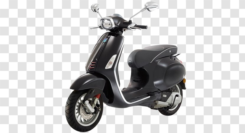 Vespa GTS Scooter Car Piaggio - Fourstroke Engine Transparent PNG