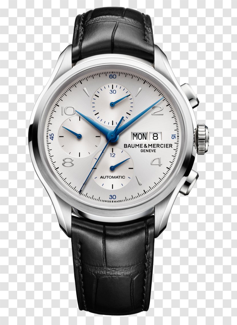 Baume Et Mercier Chronograph Automatic Watch Watchmaker - Metal Transparent PNG