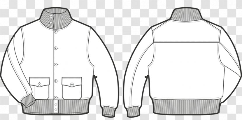 Sleeve Flight Jacket T-shirt Line Art - Shoe Transparent PNG
