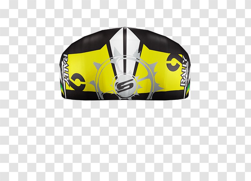 Kitesurfing Power Kite Freeride - Yellow - Personal Protective Equipment Transparent PNG