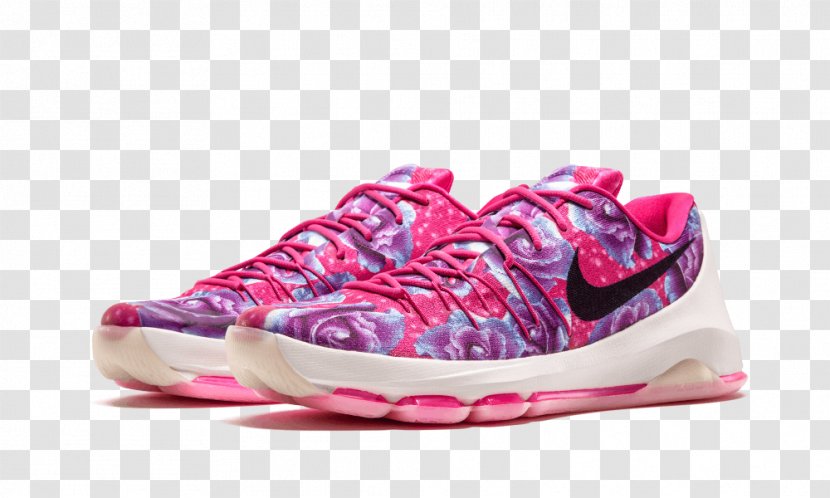 Sports Shoes Nike Kd 8 Prm Vivid Pink // Black 819148 603 Basketball - Kevin Durant Transparent PNG