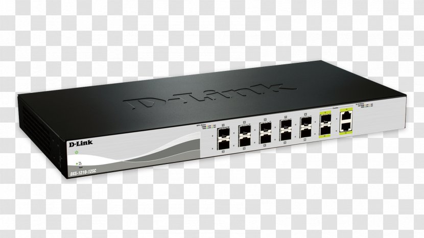 Network Switch 10 Gigabit Ethernet D-Link Fast - Dlink Transparent PNG