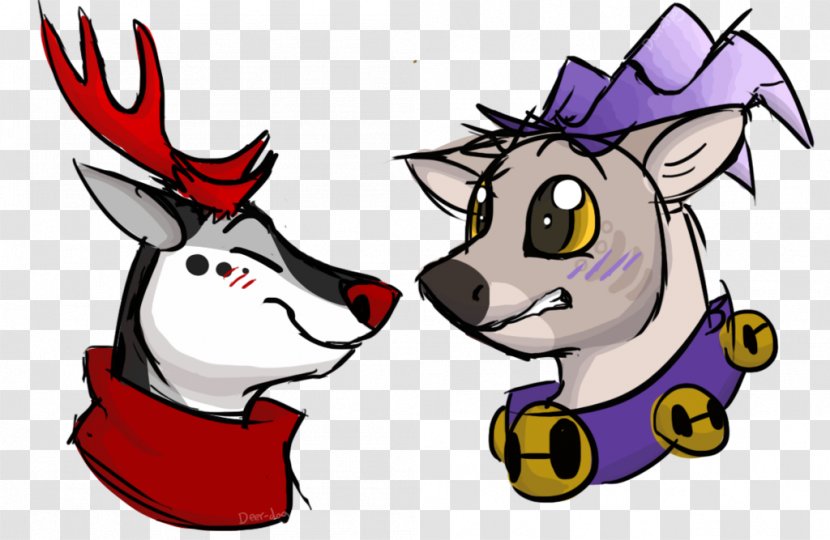 Reindeer Dog Drawing Five Nights At Freddy's - Mythical Creature - Cough Transparent PNG