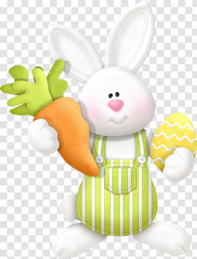 Easter Bunny Hugs Clip Art - Pascoa Transparent PNG
