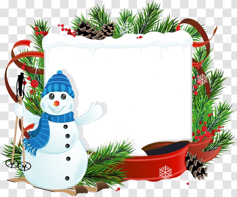 Christmas Snowman Photography Clip Art - Flowerpot - Free Background Pull Material Transparent PNG