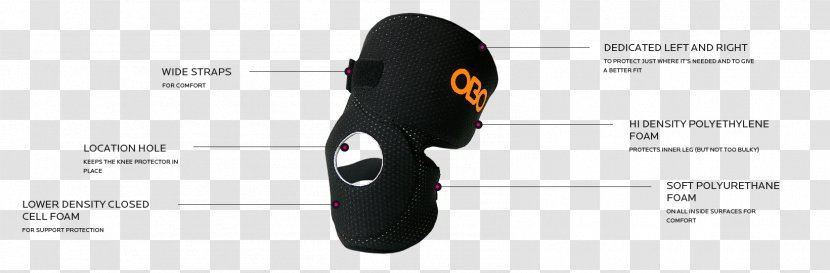 Technology Knee Pad Transparent PNG