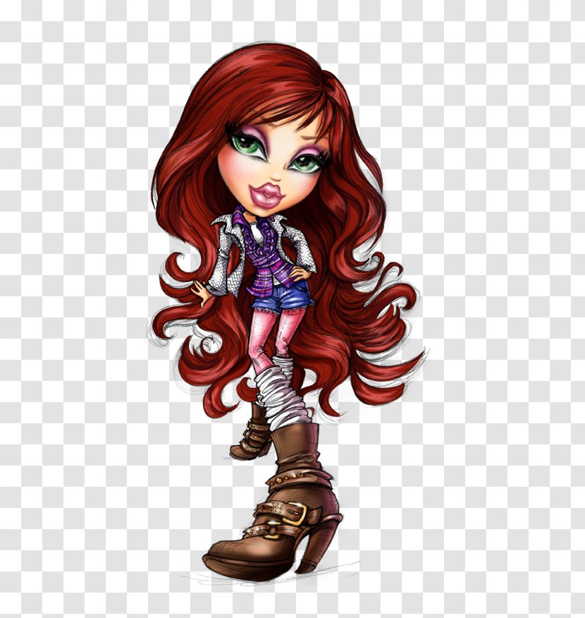 bratz with red hair